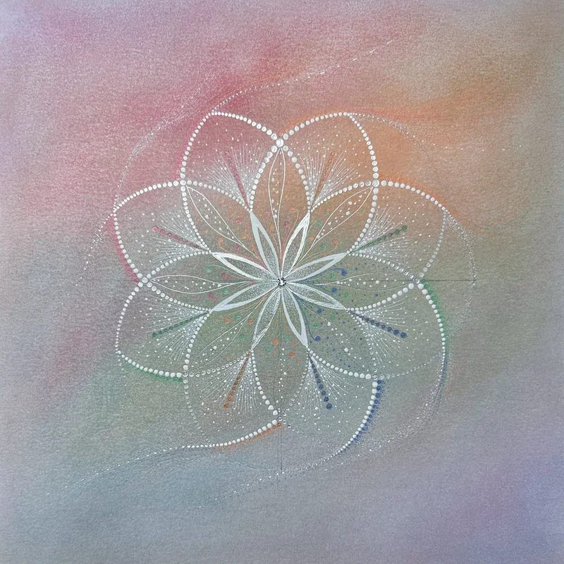 Kaze ya Tokuramu — Phenomenological Introspection Mandala Art by Chikako