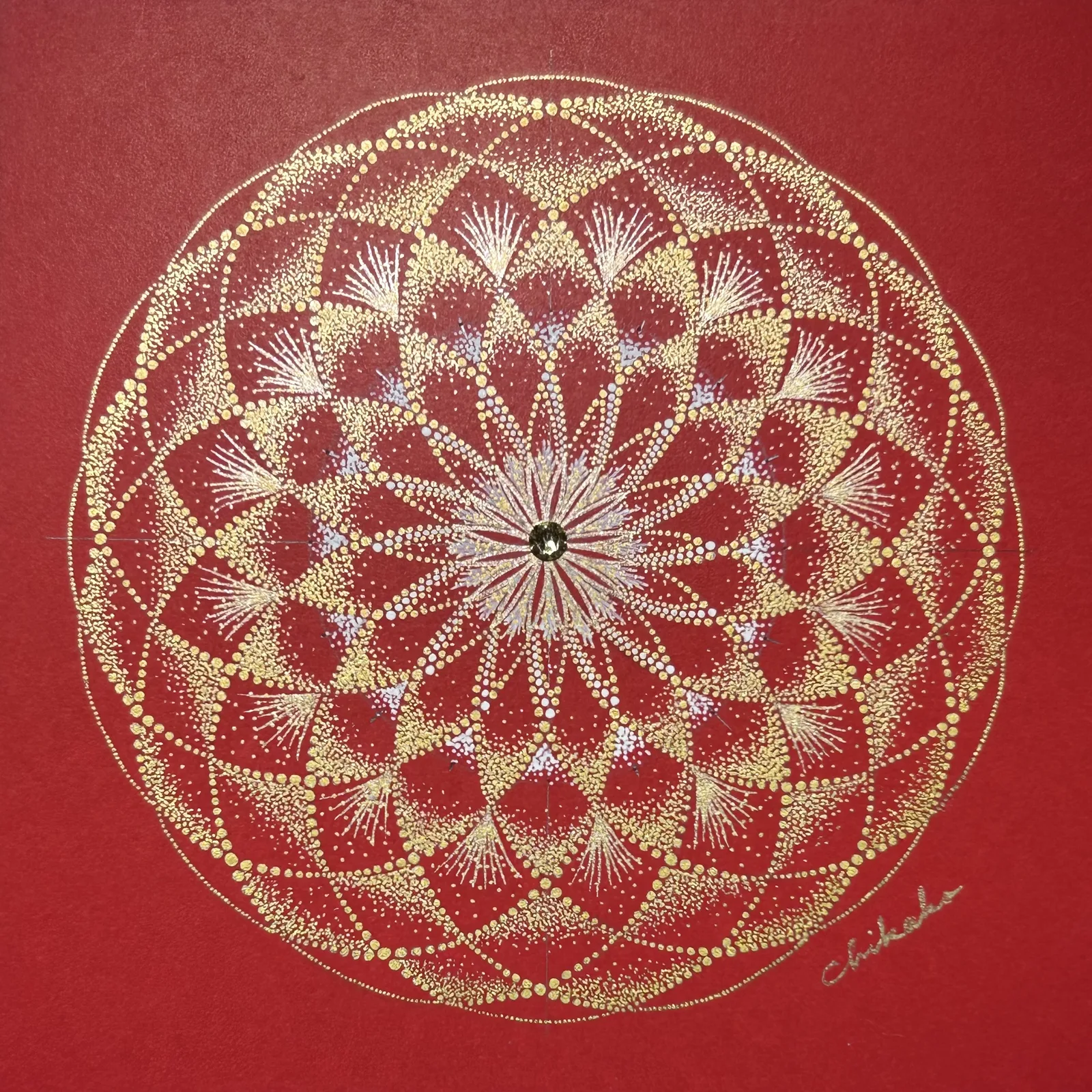 New World — Phenomenological Introspection Mandala Art by Chikako